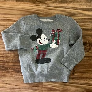 Jumping beans Disney Mickey Christmas sweatshirt